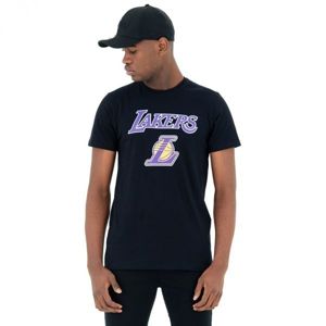 New Era NBA LOS ANGELES LAKERS černá M - Pánské triko