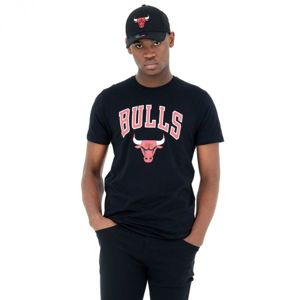 New Era NBA CHICAGO BULLS černá XL - Pánské triko