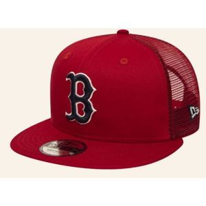 New Era 9FIFTY MLB ESSENTIAL A FRAME BOSTON RED SOX TRUCKER CAP červená M/L - Pánská klubová truckerka