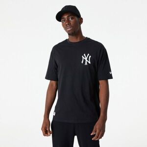 New Era MLB ESSENTIALS LC OS TEE NEYYAN Pánské triko, černá, veľkosť XL