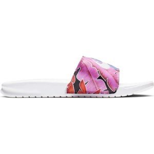 Nike BENASSI JDI PRINT W Dámské pantofle, růžová, velikost 35.5