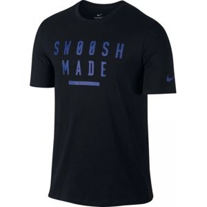 Nike DRY TEE DF SWOOSH MADE černá M - Pánské tričko