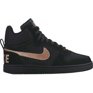 Nike RECREATION MID-TOP PREMIUM SHOE černá 7 - Dámská volnočasová obuv