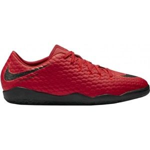 Nike HYPERVENOMX PHELON III IC červená 7.5 - Fotbalové sálové boty
