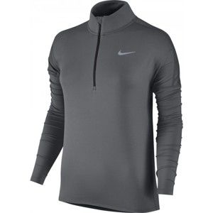 Nike DRY ELMNT TOP HZ W šedá XS - Dámský běžecký top