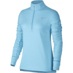 Nike W NK THRMA SPHR ELMNT TOP HZ modrá L - Dámský běžecký top