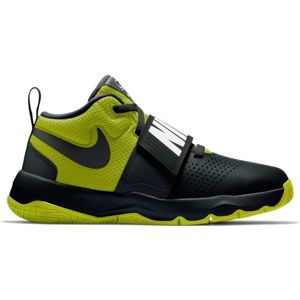 Nike TEAM HUSTLE D 8 GS černá 7Y - Dětská basketbalová obuv