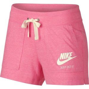 Nike NSW GYM VNTG SHORT růžová S - Dámské šortky