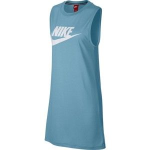 Nike TANK DRSS HBR SSNL modrá XL - Dámské šaty