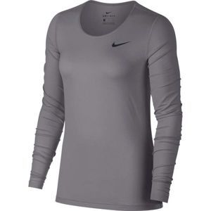 Nike NP TOP LS ALL OVER MESH - Dámské sportovní triko