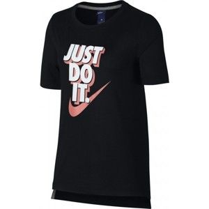 Nike TOP SS JDI PREP černá M - Dámský top