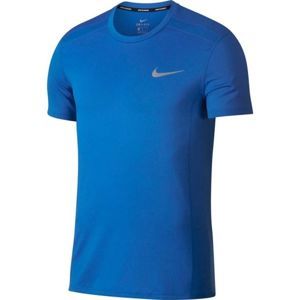 Nike COOL MILER TOP SS modrá S - Pánské běžecké triko