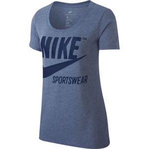 Nike NSW TEE SPRTSWR BF modrá L - Dámské triko