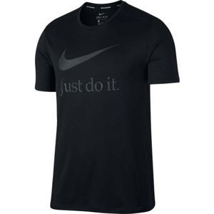 Nike RUN SS GX černá XXL - Pánské běžecké triko