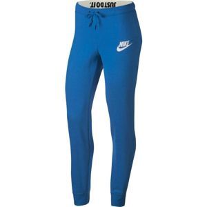 Nike NSW RALLY PANT TIGHT modrá XL - Dámské tepláky