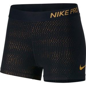 Nike NP SHORT 3IN MTLC DOTS černá L - Dámské sportovní šortky