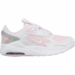 Nike AIR MAX BOLT Dívčí volnočasová obuv, Bílá,Růžová, velikost 3.5Y