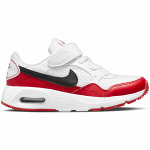 Nike AIR MAX SC Chlapecká volnočasová obuv, Bílá,Červená,Černá, velikost 3Y