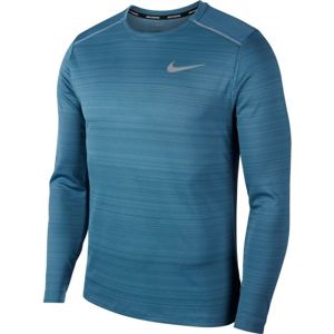 Nike DRY MILER TOP LS M Pánské běžecké tričko, modrá, velikost XL