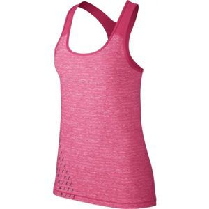 Nike TANK VCTY WRAP růžová L - Dámské sportovní tílko