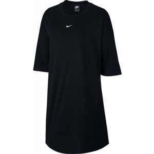 Nike NSW ESSNTL DRESS LBR černá L - Dámské šaty
