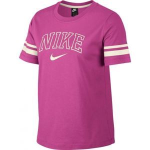 Nike NSW TOP SS VRSTY - Dámské tričko
