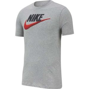 Nike NSW TEE BRAND MARK M šedá 3xl - Pánské tričko