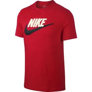 Nike NSW TEE BRAND MARK M červená 2XL - Pánské tričko