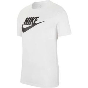 Nike NSW TEE ICON FUTURU bílá XS - Pánské tričko