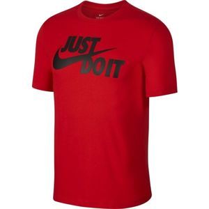 Nike NSW TEE JUST DO IT SWOOSH růžová L - Pánské triko
