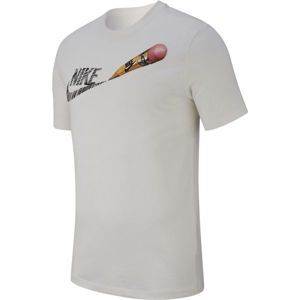 Nike NSW TEE REMIX 2 bílá M - Pánské tričko