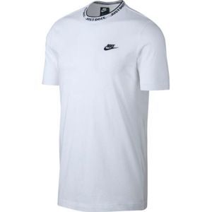 Nike NSW JDI TOP SS KNIT bílá S - Pánské triko