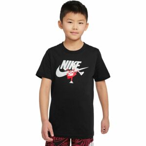 Nike NSW TEE FUTURA BOXY SP22 B Černá L - Chlapecké tričko