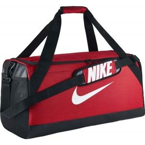 Nike BRASILIA MEDIUM DUFFEL červená  - Sportovní taška