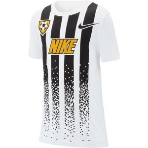 Nike NSW TEE SOCCER JERSEY bílá S - Chlapecké tričko