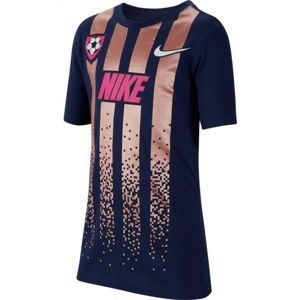 Nike NSW TEE SOCCER JERSEY tmavě modrá XL - Chlapecké tričko