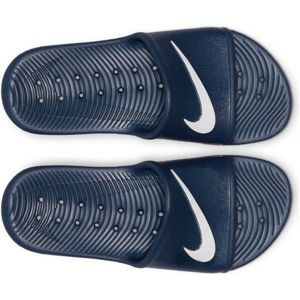 Nike KAWA SHOWER GS modrá 4 - Dětské pantofle