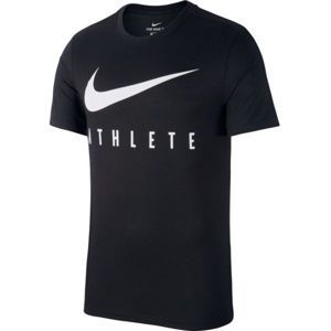 Nike DRY TEE DB ATHLETE černá 2XL - Pánské sportovní triko