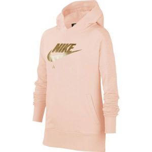 Nike NSW NIKE AIR PO GX G růžová XL - Dívčí mikina