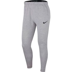 Nike DRY PANT TAPER FLEECE šedá XL - Pánské tréninkové kalhoty