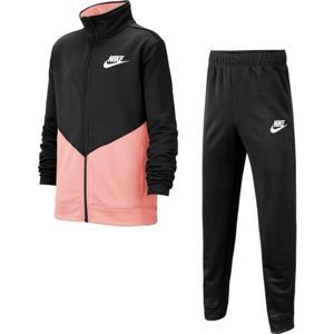 Nike B NSW CORE TRK STE PLY FUTURA růžová M - Dětská sportovní souprava