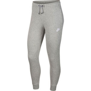 Nike NSW ESSNTL PANT REG FLC W Dámské kalhoty, šedá, velikost XS