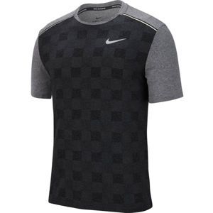 Nike DF MILER TOP SS JAC černá M - Pánské tričko