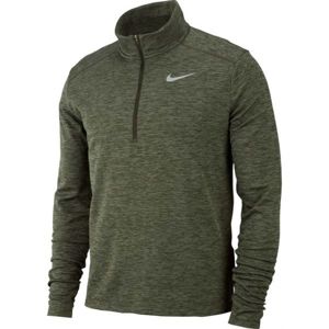 Nike PACER TOP HZ tmavě zelená M - Pánské běžecké triko