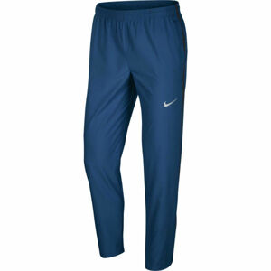 Nike RUN STRIPE WOVEN PANT M tmavě modrá 2XL - Pánské běžecké kalhoty