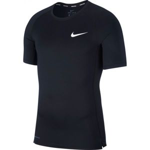 Nike NP TOP SS TIGHT M Pánské tričko, černá, velikost XXL