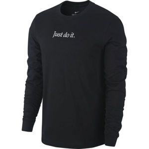 Nike NSW LS TEE JDI EMB M černá L - Pánské tričko s dlouhým rukávem
