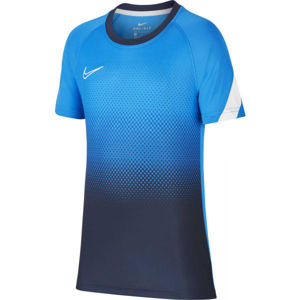 Nike DRY ACD TOP SS GX FP modrá XS - Chlapecké fotbalové tričko