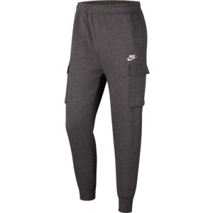 Nike NSW CLUB PANT CARGO BB M tmavě šedá M - Pánské kalhoty