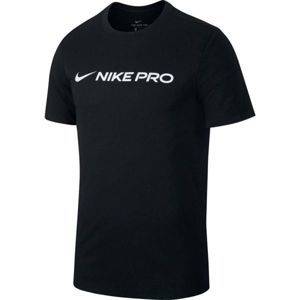 Nike DRY TEE NIKE PRO černá L - Pánské tričko